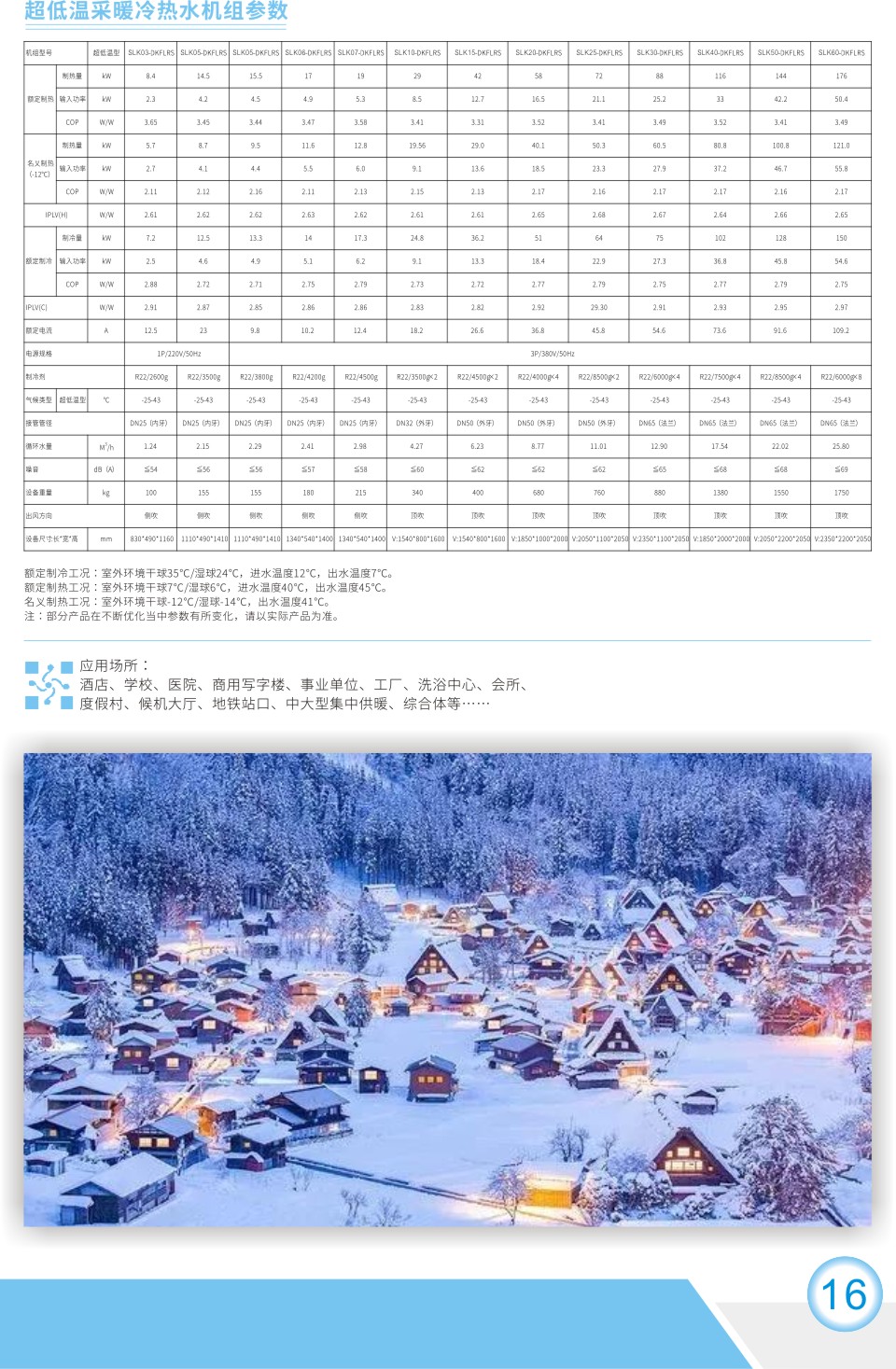 超低溫采暖冷熱水機(jī)組2