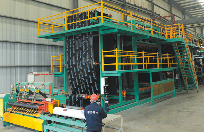 瀝青基卷材生產(chǎn)線