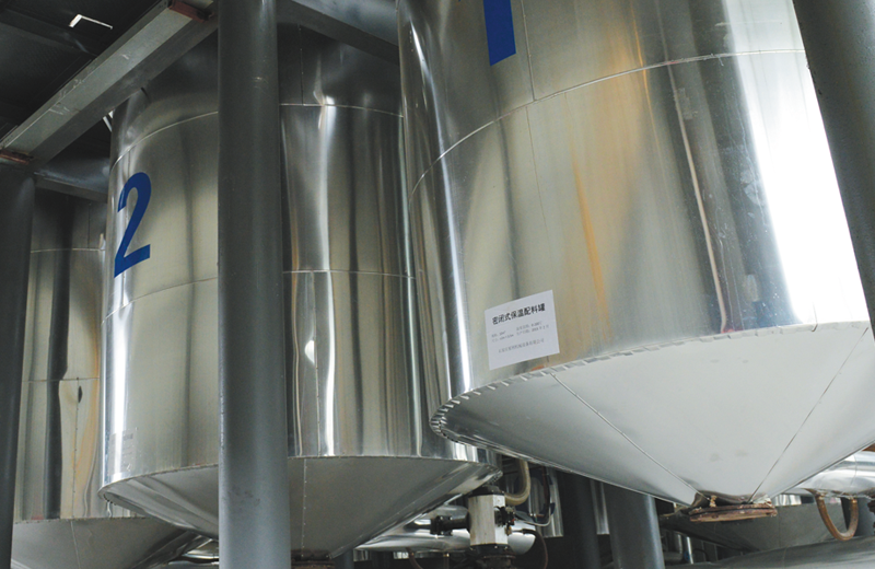 密閉式保溫配料罐